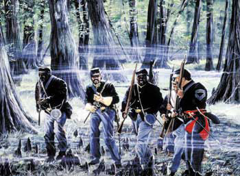 On the March